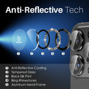 NORTHJO Apple iPhone Glitter Metal Camera Lens Protector