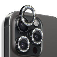 NORTHJO Apple iPhone Glitter Metal Camera Lens Protector