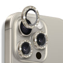 NORTHJO Apple iPhone Glitter Metal Camera Lens Protector