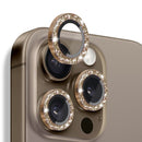 NORTHJO Apple iPhone Glitter Metal Camera Lens Protector