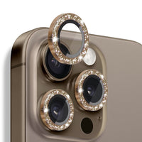 NORTHJO Apple iPhone Glitter Metal Camera Lens Protector