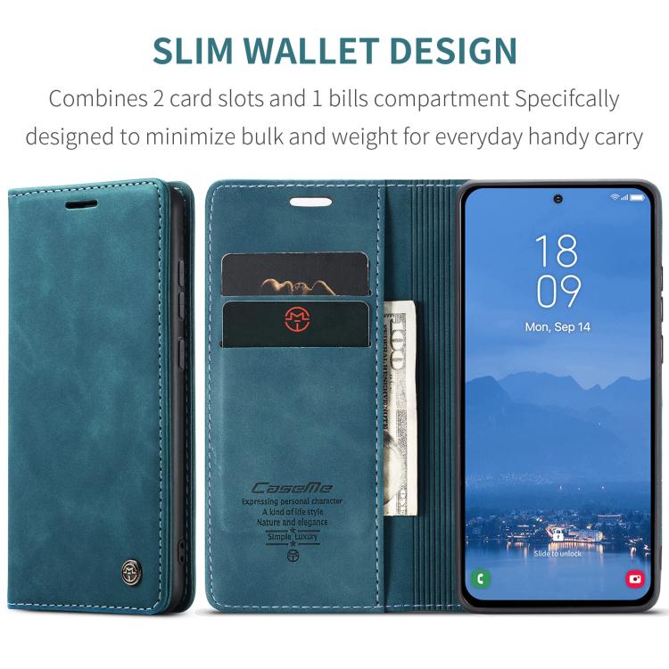 CaseMe Samsung Galaxy Leather Wallet Phone Case
