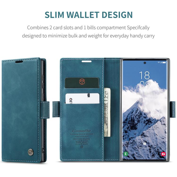 CaseMe Samsung Galaxy Leather Wallet Phone Case