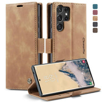 CaseMe Samsung Galaxy Leather Phone Case