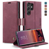 CaseMe Samsung Galaxy Leather Wallet Phone Case