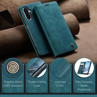 CaseMe Samsung Galaxy Leather Wallet Phone Case