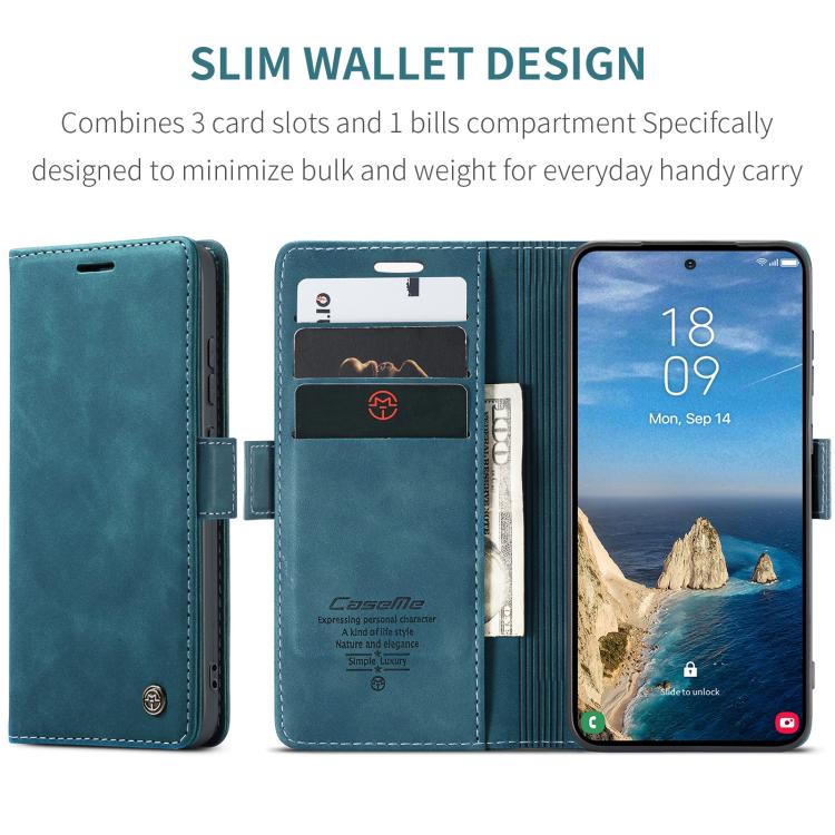 CaseMe Samsung Galaxy Leather Wallet Phone Case