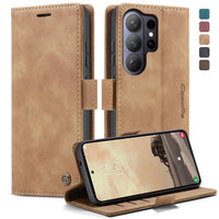 CaseMe Samsung Galaxy Leather Wallet Phone Case