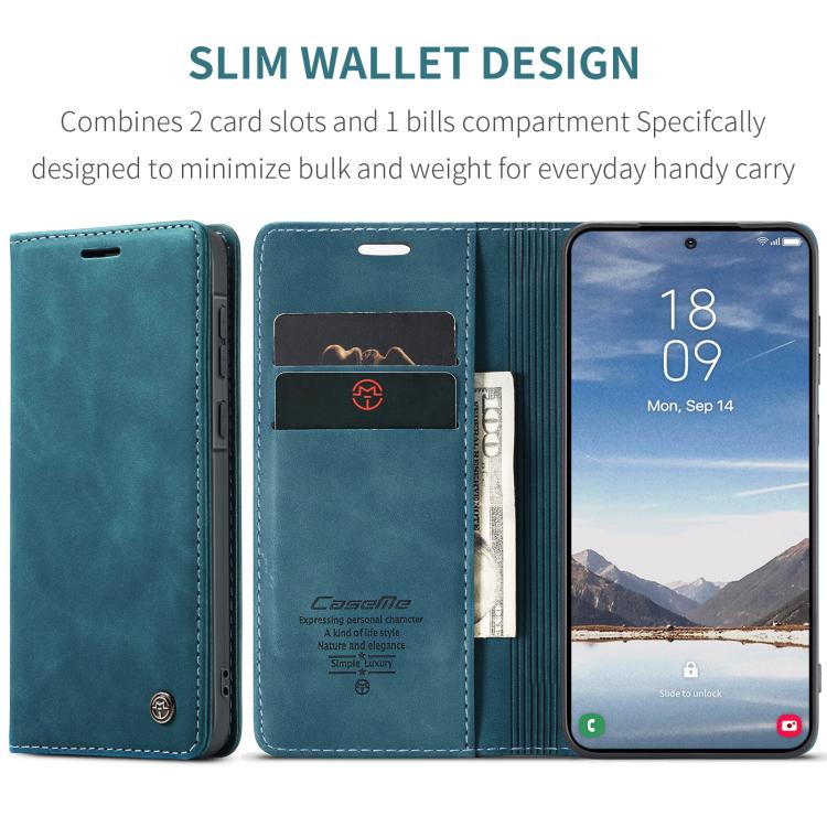 CaseMe Samsung Galaxy Leather Wallet Phone Case
