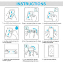 NORTHJO Samsung Galaxy Tempered Glass Screen Protector
