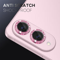 NORTHJO Samsung Galaxy Metal Glitter Camera Lens Protector