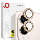NORTHJO Samsung Galaxy Metal Glitter Ring Camera Lens Protector