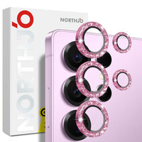 NORTHJO Samsung Galaxy Metal Glitter Ring Camera Lens Protector