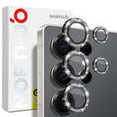 NORTHJO Samsung Galaxy Metal Glitter Ring Camera Lens Protector