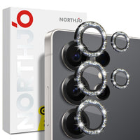 NORTHJO Samsung Galaxy Metal Glitter Ring Camera Lens Protector