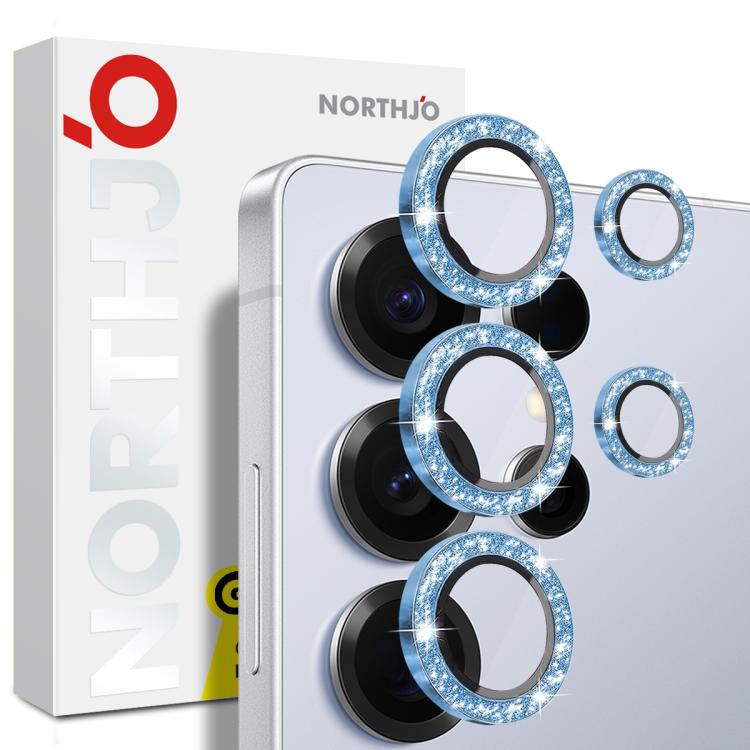 NORTHJO Samsung Galaxy Metal Glitter Ring Camera Lens Protector