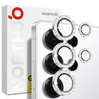 NORTHJO Samsung Galaxy Metal Glitter Ring Camera Lens Protector