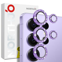 NORTHJO Samsung Galaxy Metal Glitter Ring Camera Lens Protector