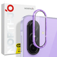 NORTHJO 1 Set Camera Lens Protector Glitter Metal Ring Film, For Samsung Galaxy S25 5G, For Samsung Galaxy S25+ 5G, For Samsung Galaxy S25 Ultra 5G