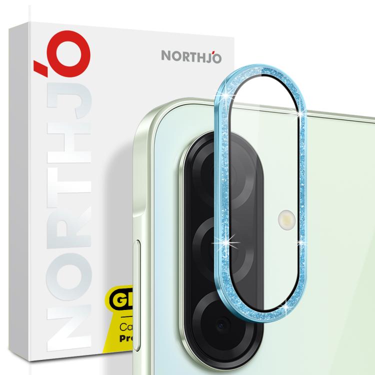 NORTHJO 1 Set Camera Lens Protector Glitter Metal Ring Film, For Samsung Galaxy A36 5G / A56 5G