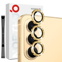 NORTHJO Samsung Galaxy Metal Glitter Ring Camera Lens Protector