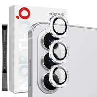 NORTHJO Samsung Galaxy Metal Glitter Ring Camera Lens Protector