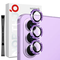NORTHJO Samsung Galaxy Metal Glitter Ring Camera Lens Protector