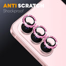NORTHJO Samsung Galaxy Metal Glitter Ring Camera Lens Protector