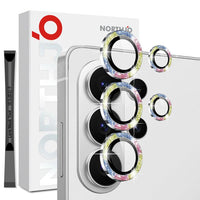 NORTHJO Samsung Galaxy Metal Glitter Ring Camera Lens Protector