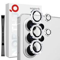 NORTHJO Samsung Galaxy Metal Glitter Ring Camera Lens Protector