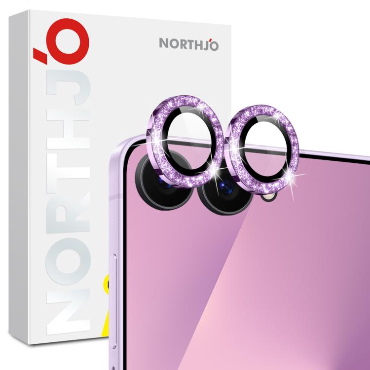 NORTHJO Samsung Galaxy Metal Glitter Camera Lens Protector