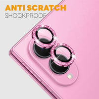 NORTHJO Samsung Galaxy Metal Glitter Camera Lens Protector