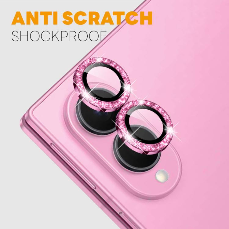 NORTHJO Samsung Galaxy Metal Glitter Camera Lens Protector
