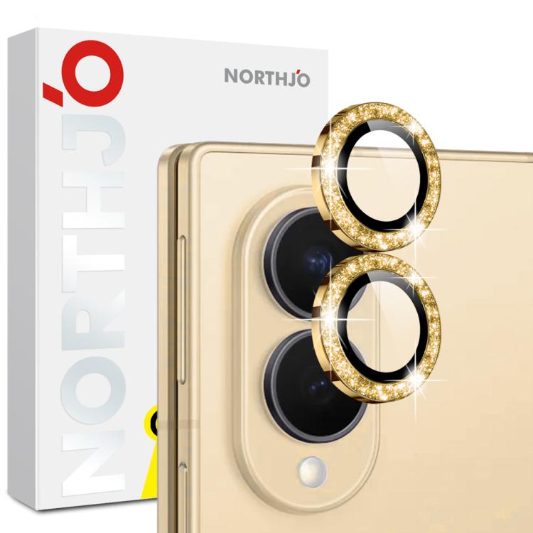 NORTHJO Samsung Galaxy Metal Glitter Camera Lens Protector