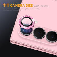 NORTHJO Samsung Galaxy Metal Glitter Camera Lens Protector