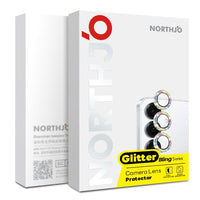 NORTHJO Samsung Galaxy Metal Glitter Camera Lens Protector