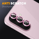 NORTHJO Samsung Galaxy Metal Glitter Camera Lens Protector